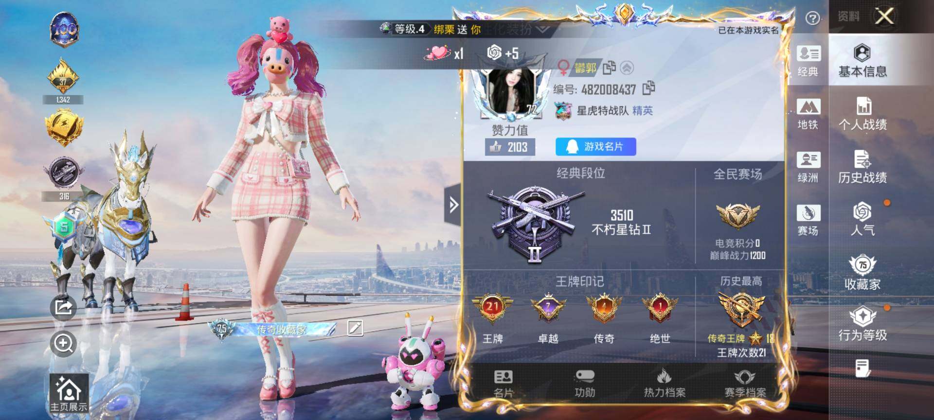 HPQM3434469和平精英账号详情图3