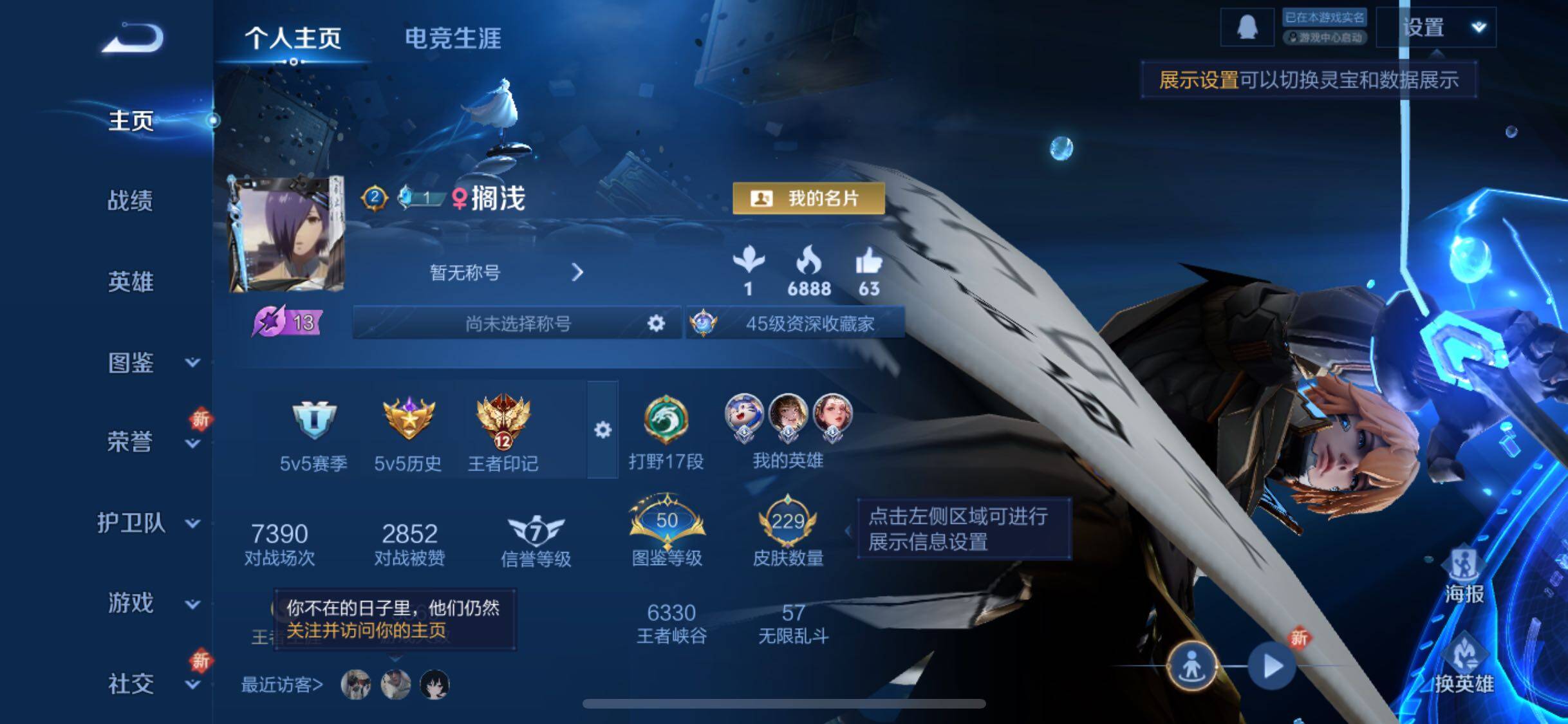 WZJZ3450009王者荣耀账号详情图6