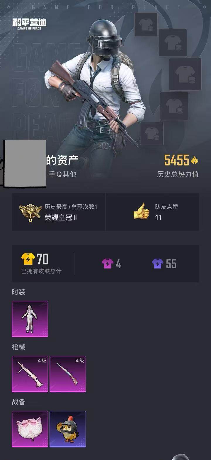 HPCMW3436009和平精英账号详情图2