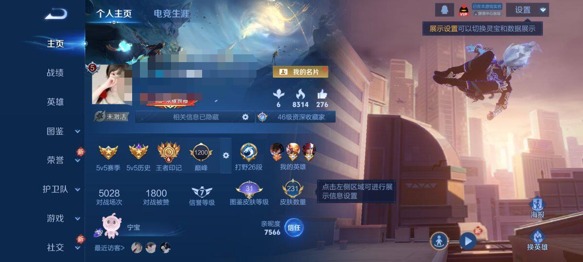 WZQM3440218王者荣耀账号详情图8 WZQM3440218王者荣耀账号详情图8