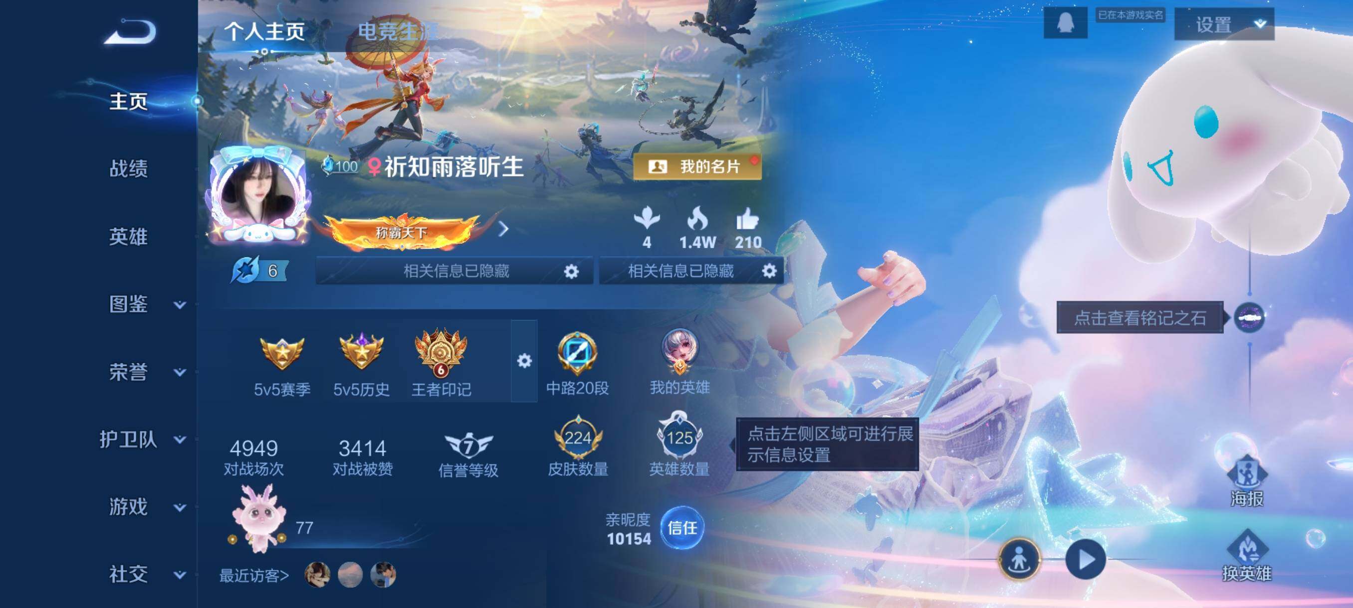 WZQM3449991王者荣耀账号详情图7