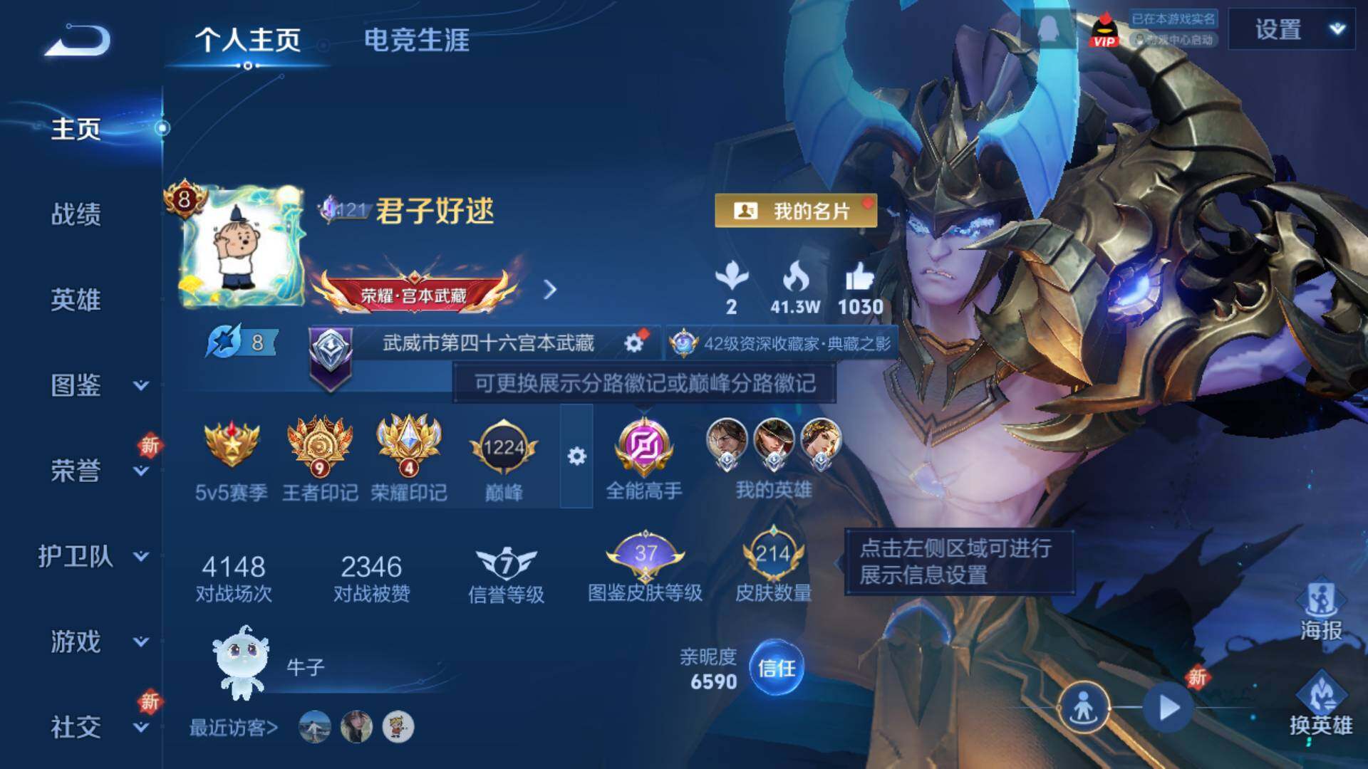 WZLFY3439438王者荣耀账号详情图6