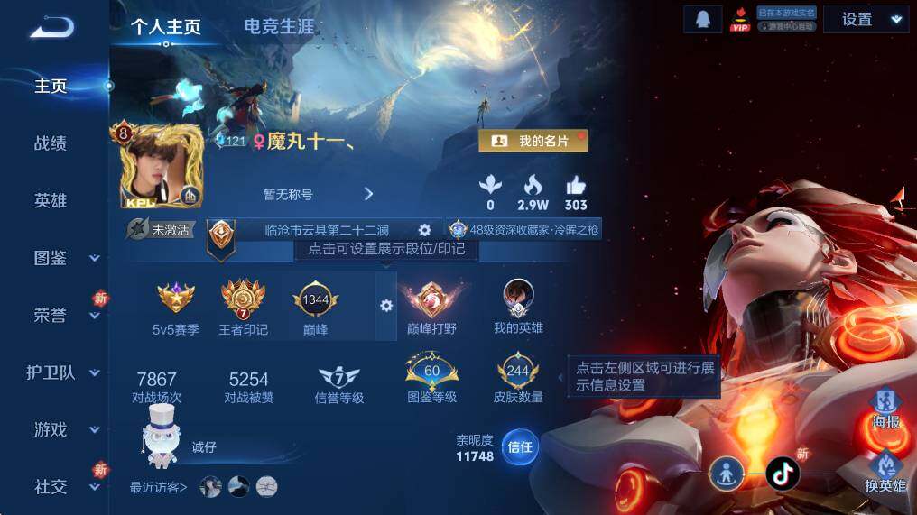 WZCMW3439467王者荣耀账号详情图6