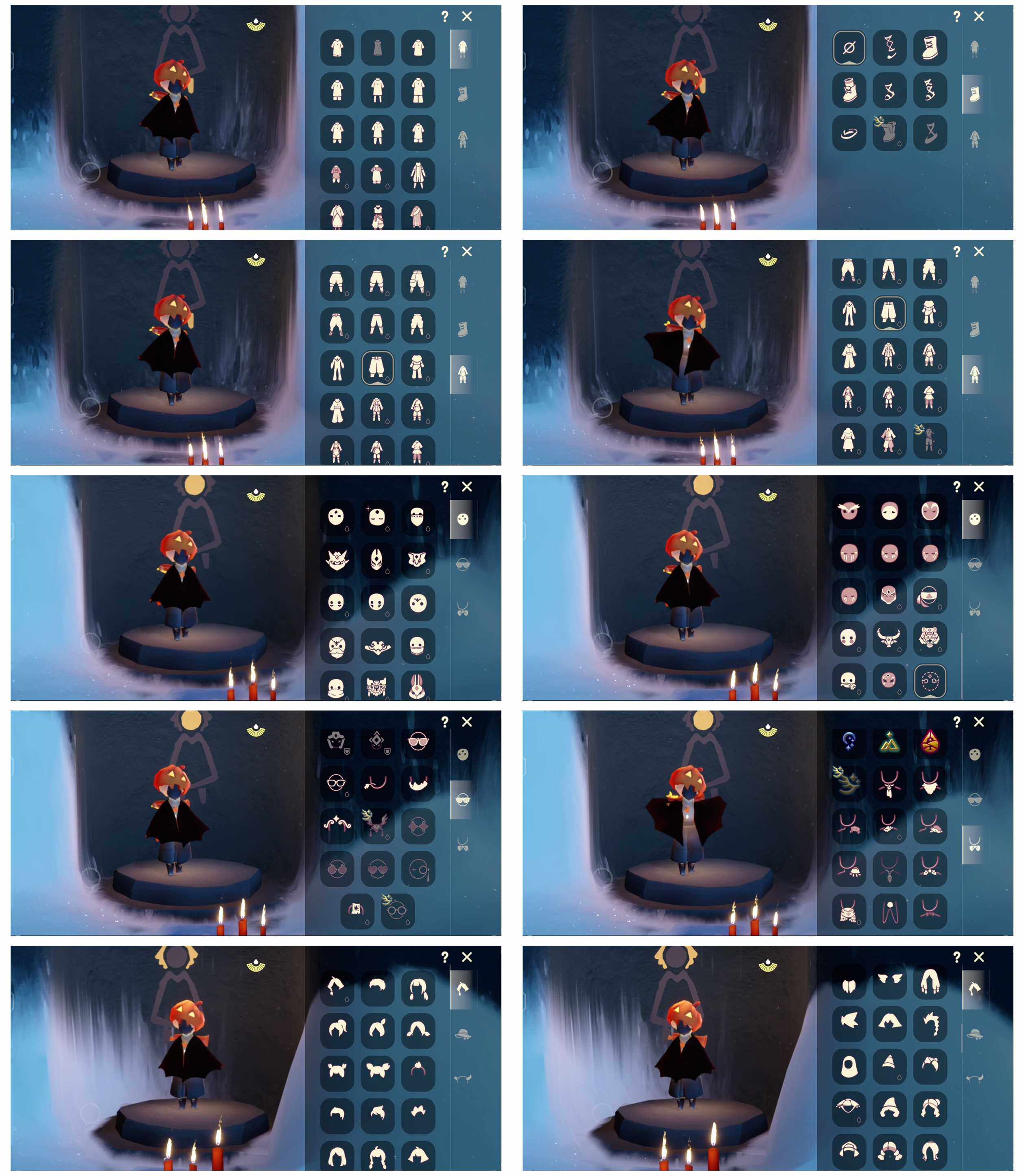 光遇账号安卓官服11季12翼1月17号可换绑蝙蝠套装巫师帽白枭武士裤圣诞鹿角背带裤玫瑰花
资源：蜡烛 126   爱心63    红烛20   翼12
已毕业地图：全图毕业
毕业季节：梦想季 集结季  小王子季  