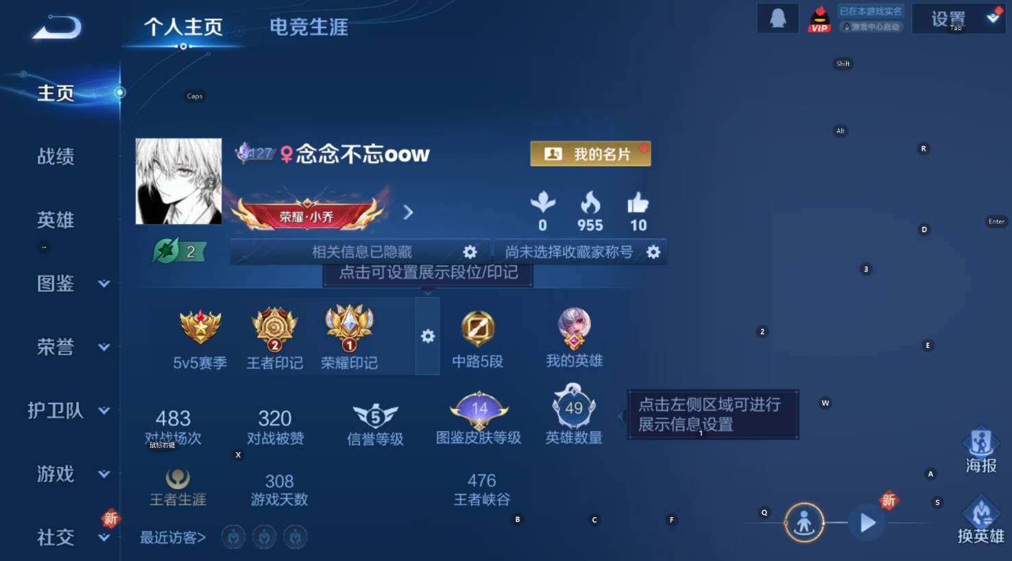 WZCMW3440014王者荣耀账号详情图5