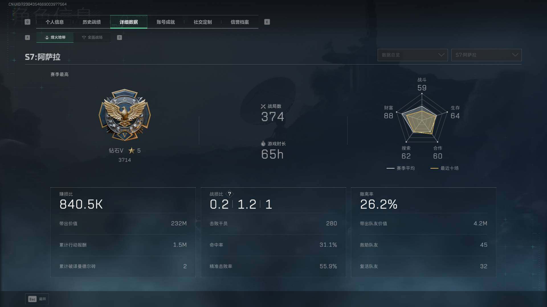 SJZEY390305三角洲行动账号详情图8