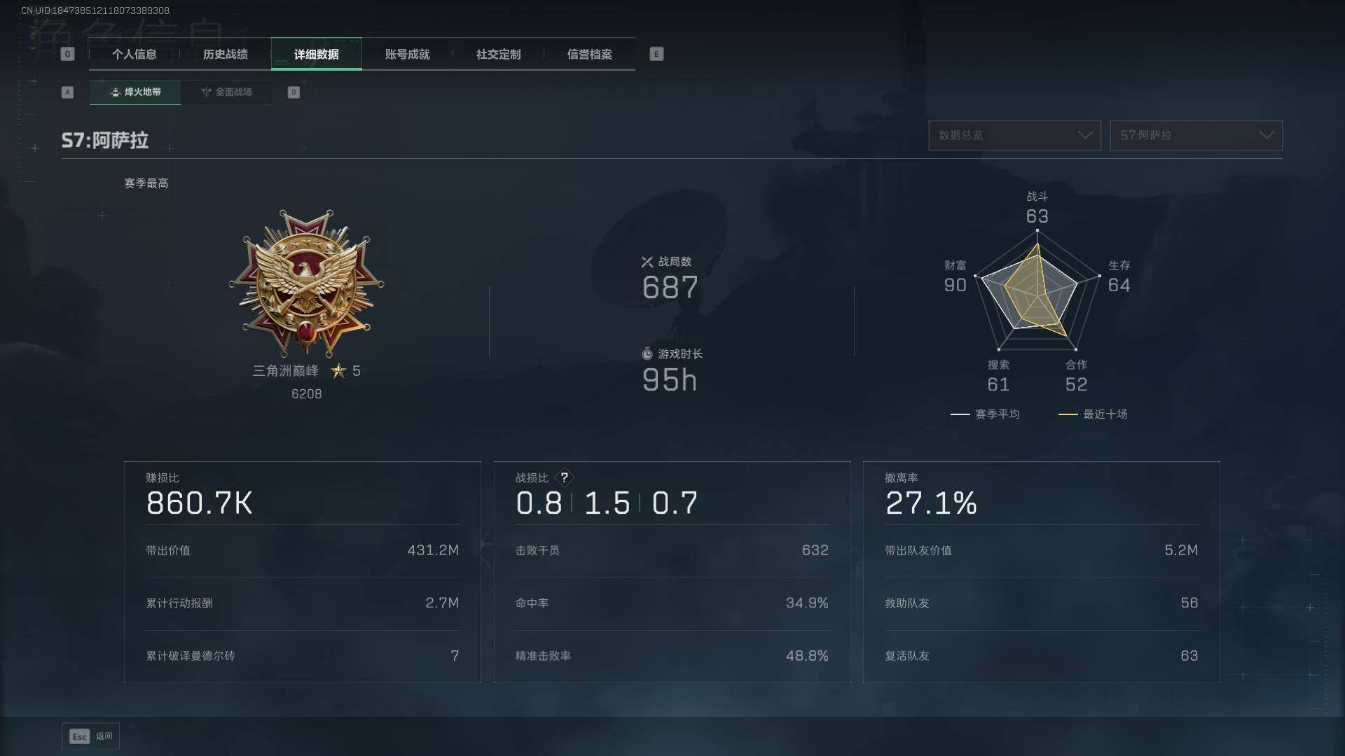 SJZCMW394618三角洲行动账号详情图13