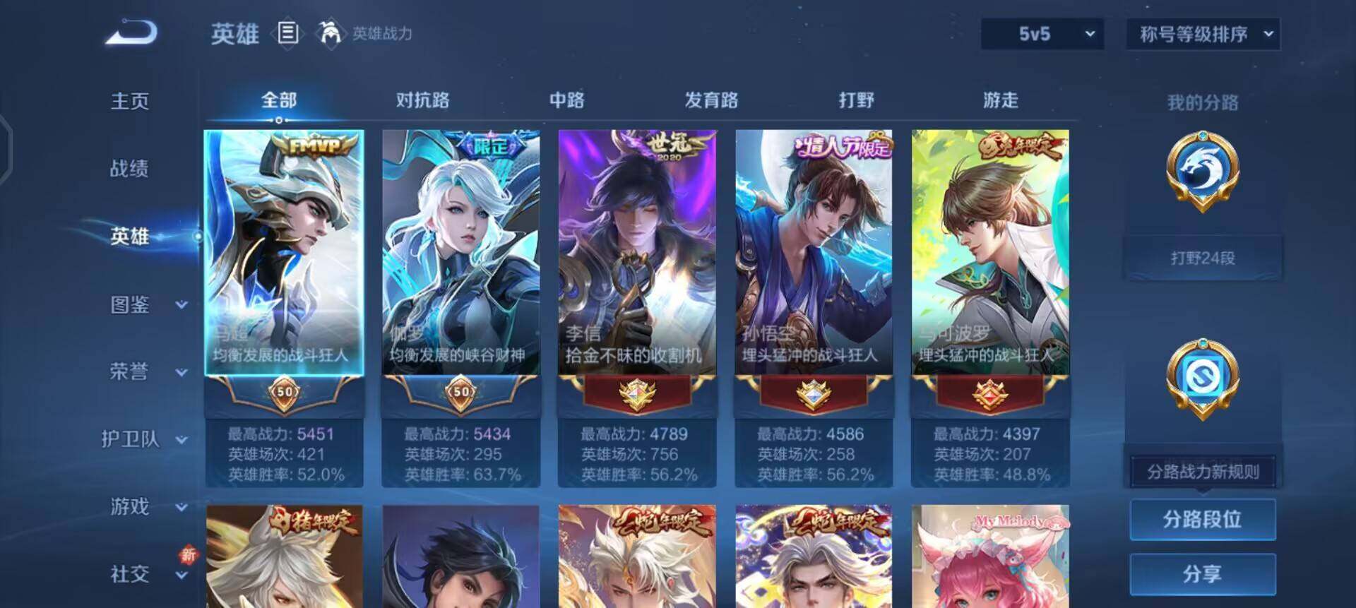 WZQM3474847王者荣耀账号详情图8