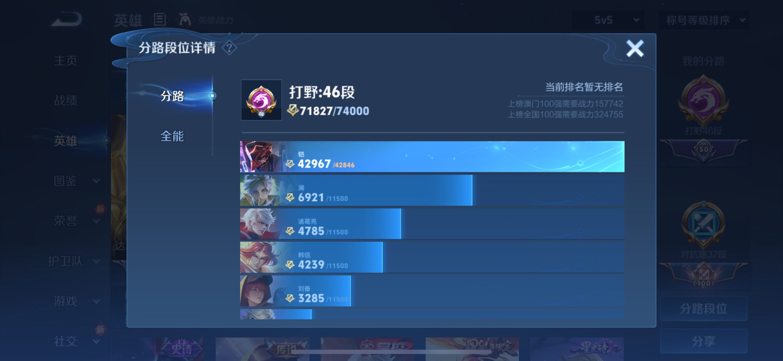 WZCMY3442953王者荣耀账号详情图5