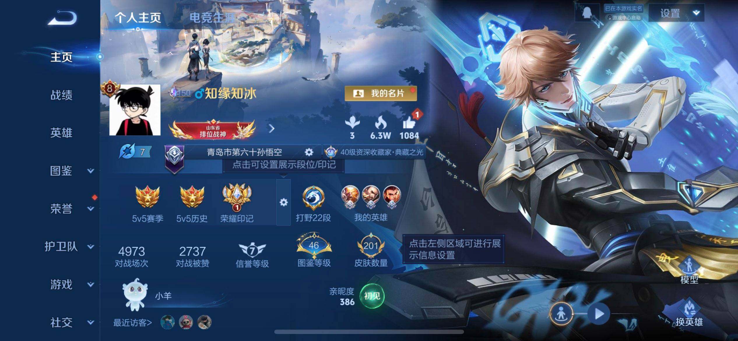 WZQM3445484王者荣耀账号详情图3