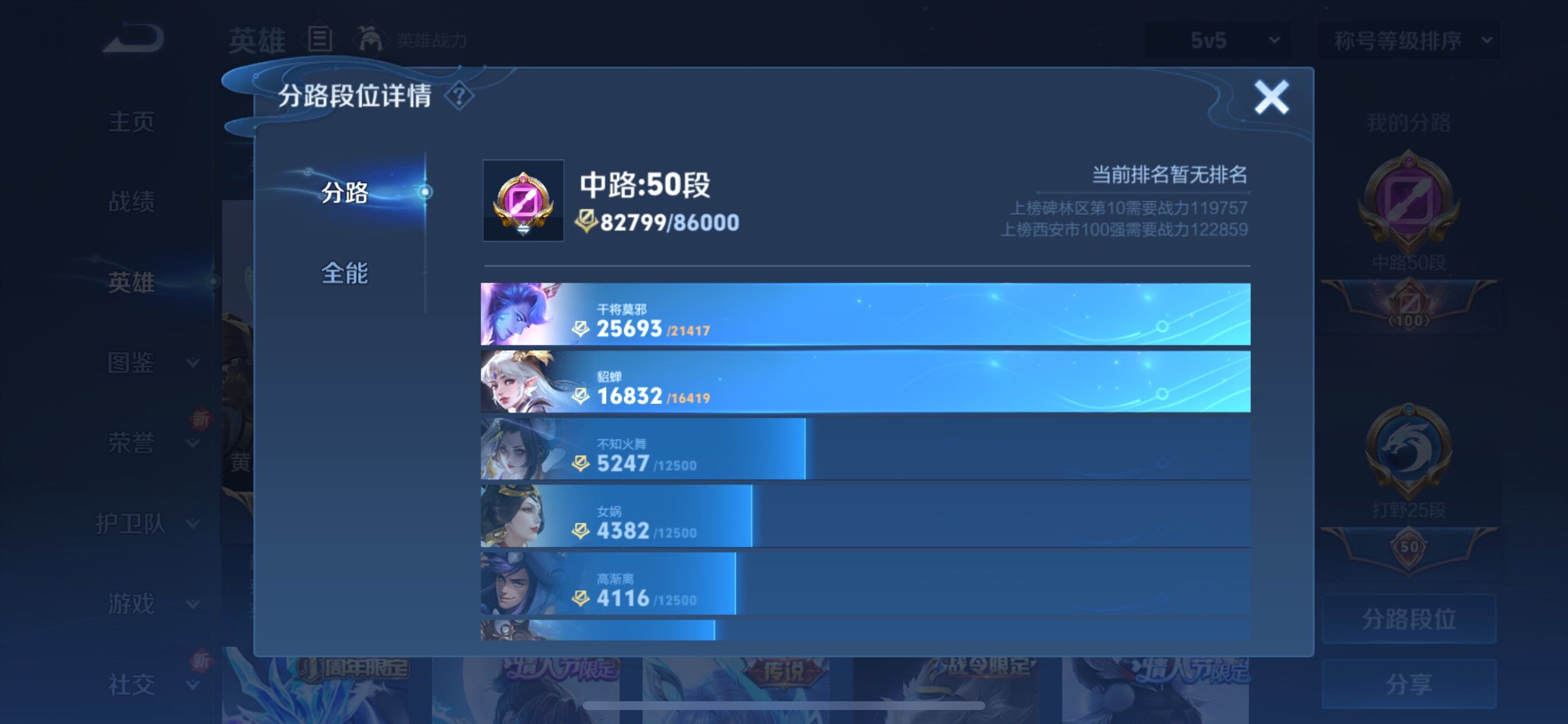 WZCMY3442451王者荣耀账号详情图6 WZCMY3442451王者荣耀账号详情图6