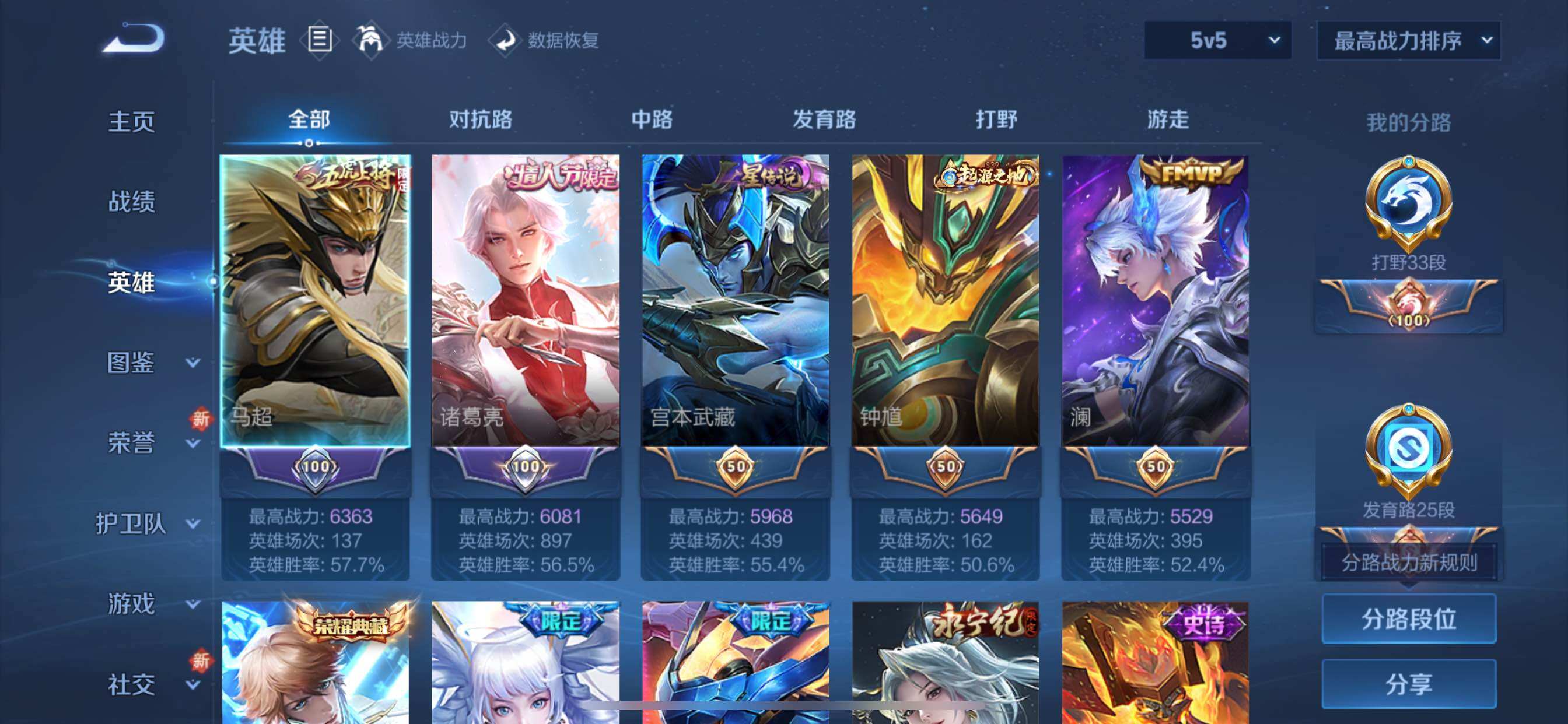 WZCMY3442454王者荣耀账号详情图3