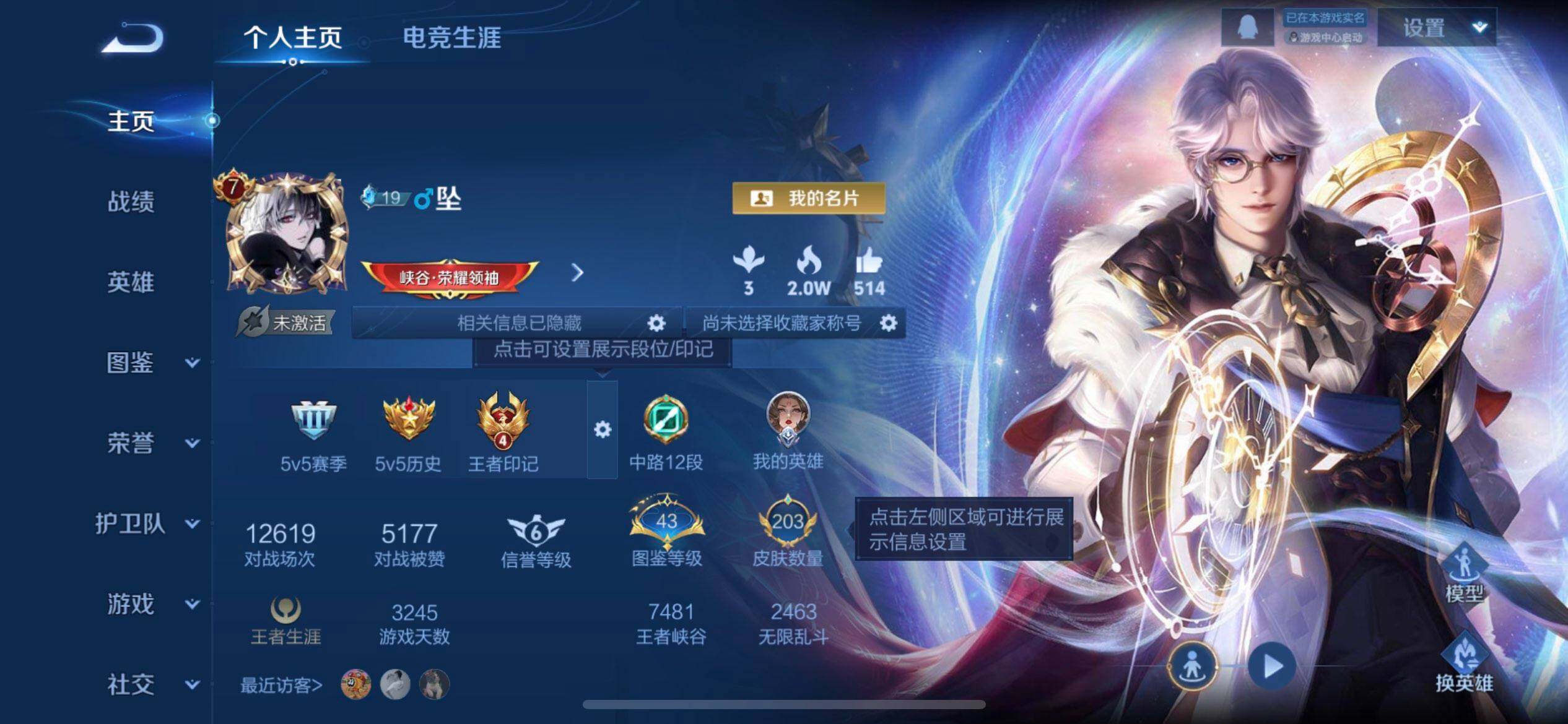 WZQM3445470王者荣耀账号详情图3