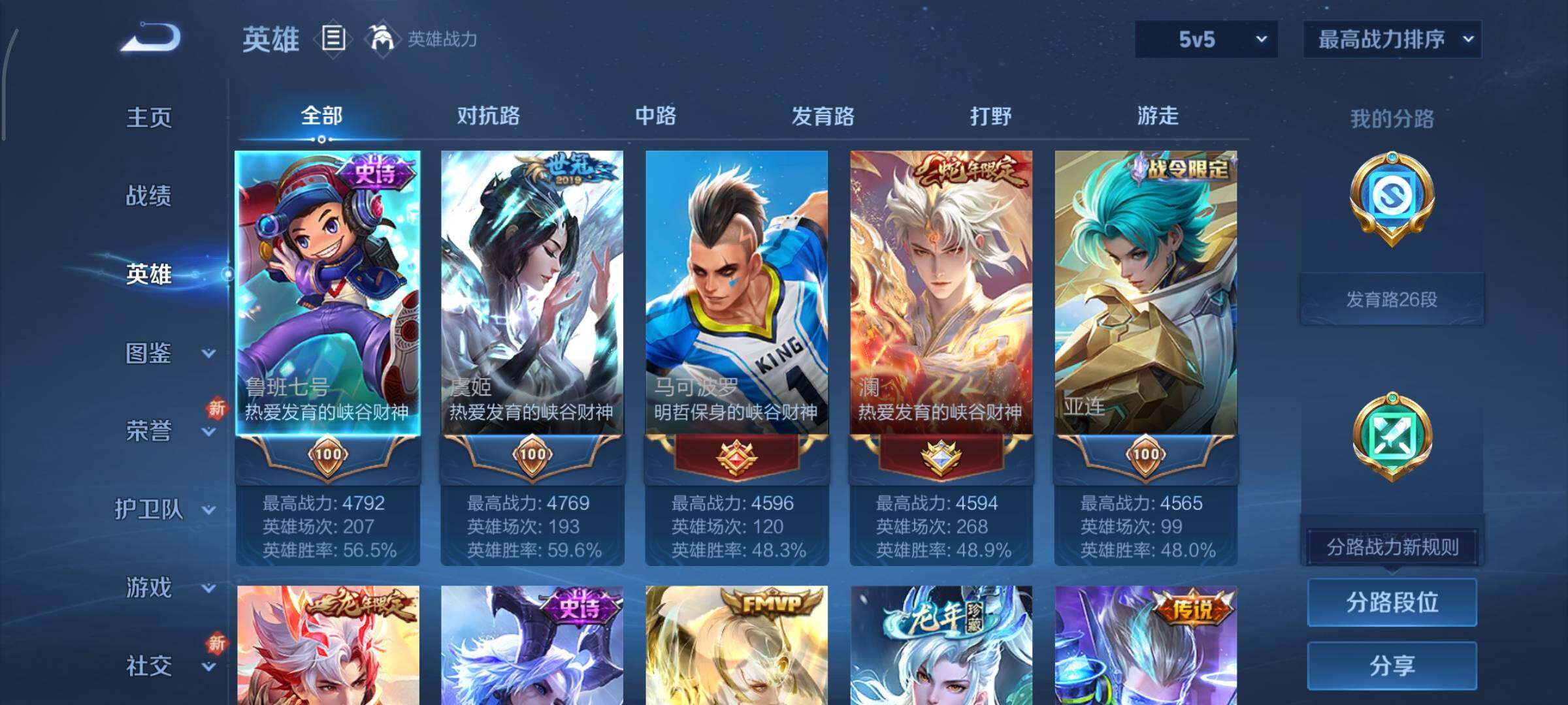 WZCMY3473609王者荣耀账号详情图3