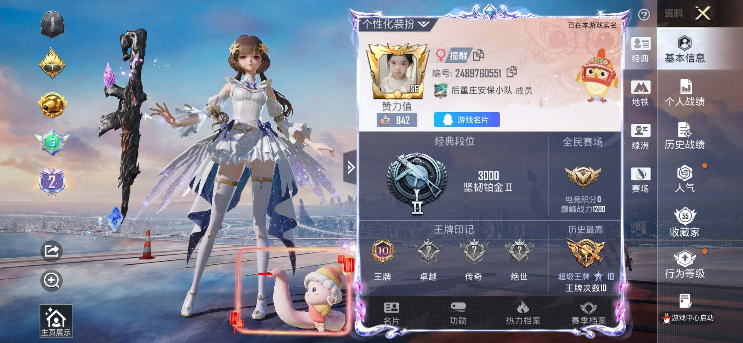 HPCMW3435937和平精英账号详情图3