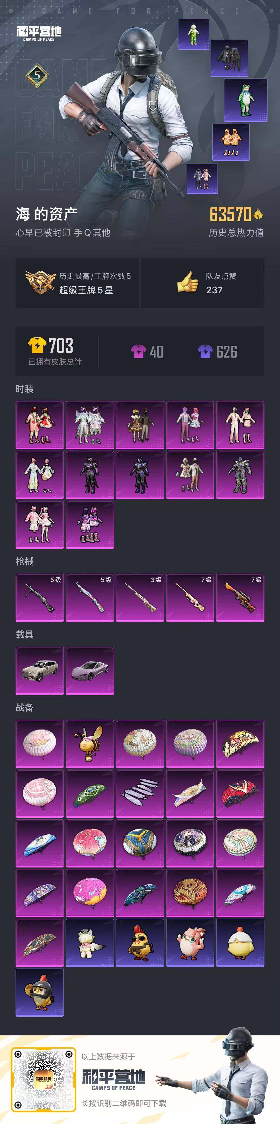 HPCMW3436062和平精英账号详情图24 HPCMW3436062和平精英账号详情图24