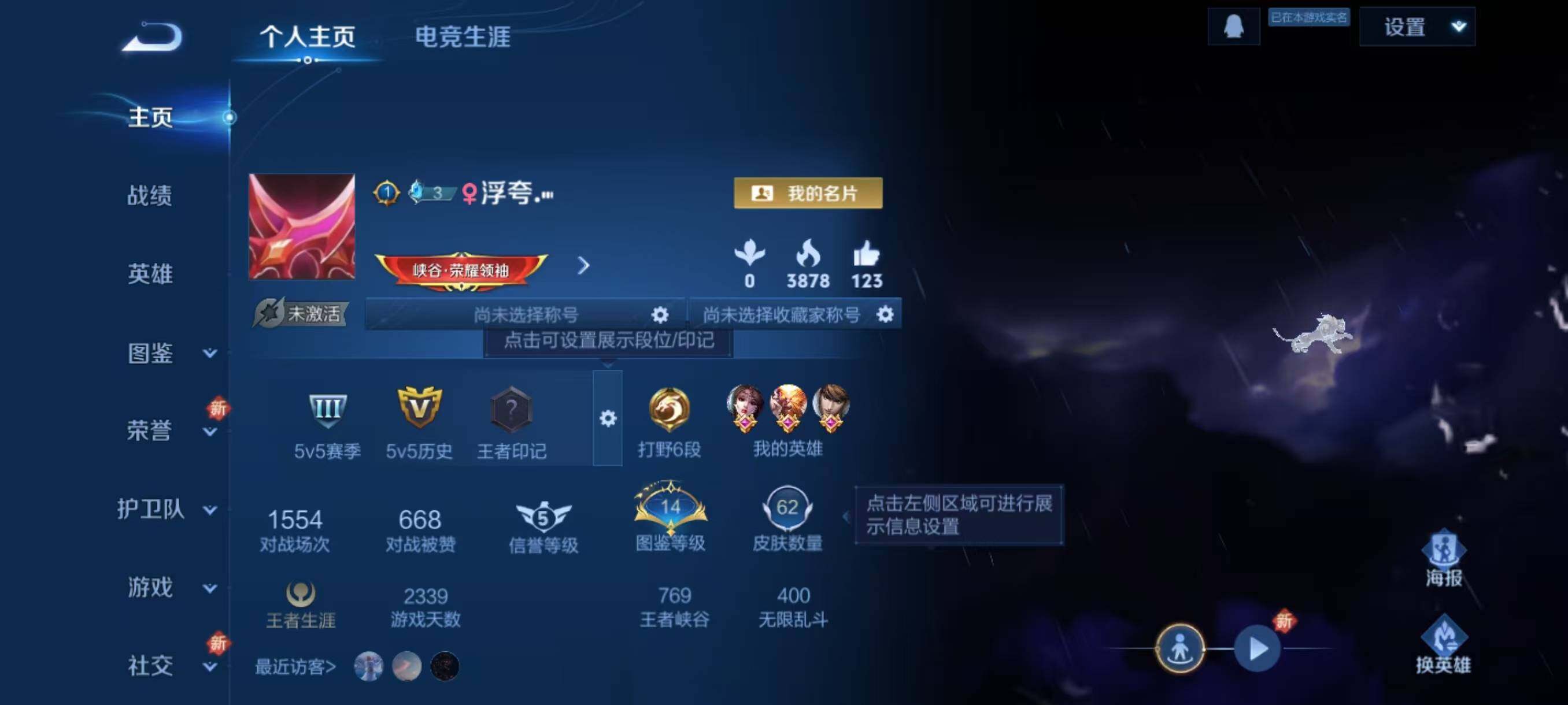 WZCMW3441460王者荣耀账号详情图2