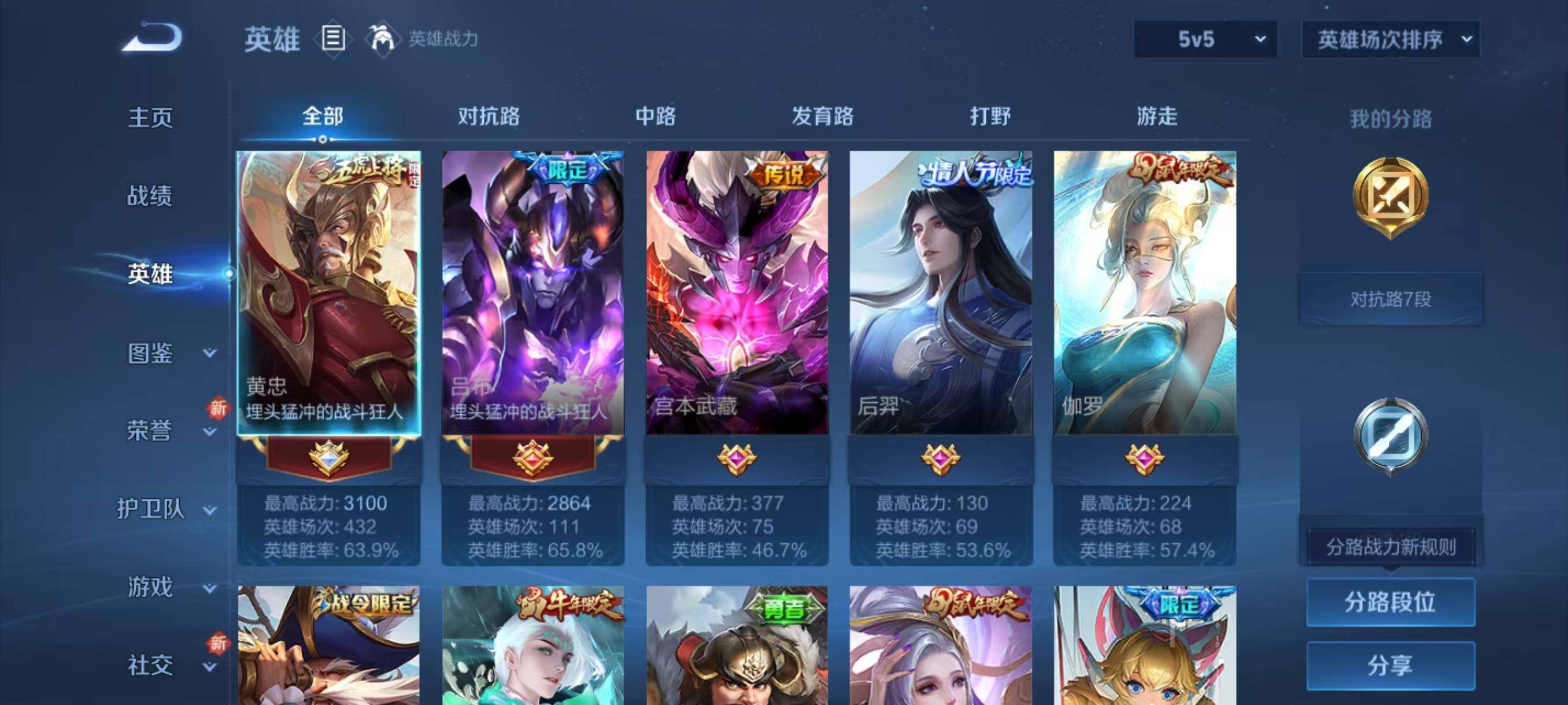 WZCMW3441498王者荣耀账号详情图3