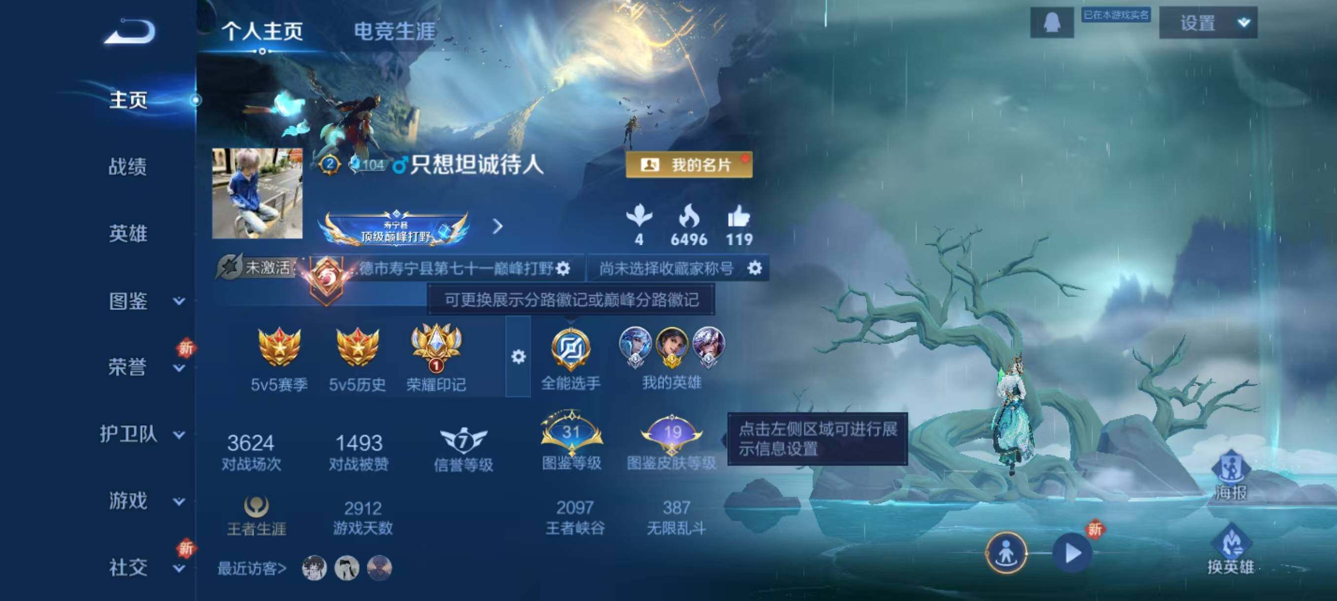 WZCMW3441532王者荣耀账号详情图2