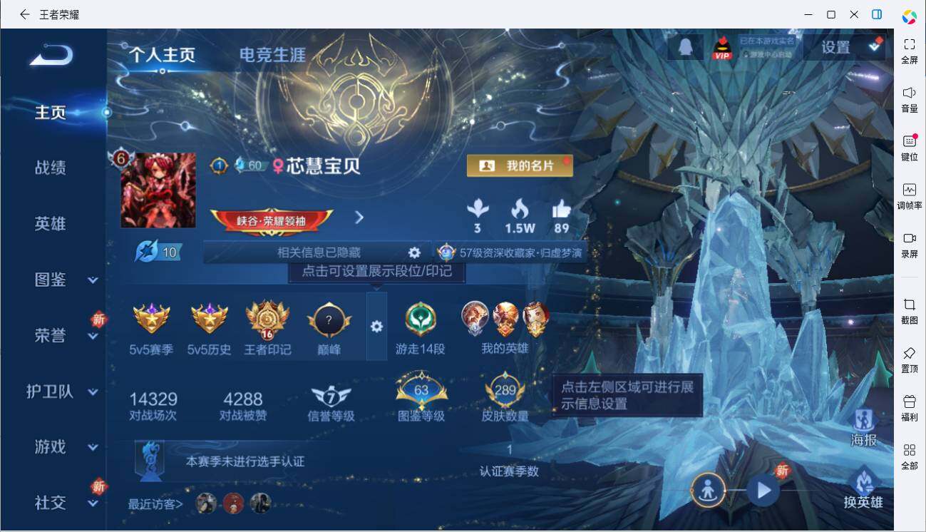 WZLE3451740王者荣耀账号详情图2