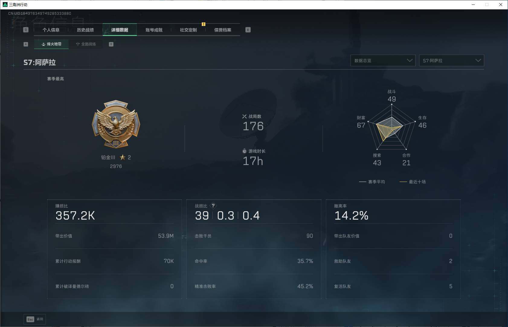 SJZCMW390844三角洲行动账号详情图4