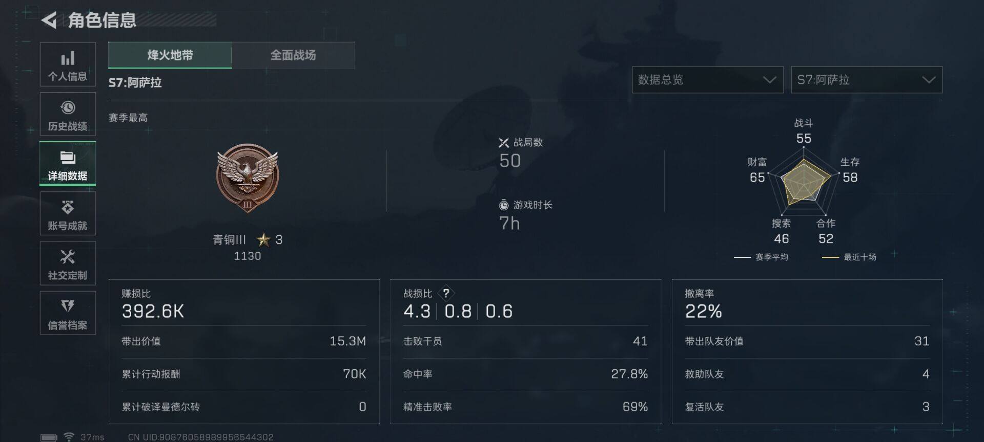 SJZQM391714三角洲行动账号详情图12 SJZQM391714三角洲行动账号详情图12