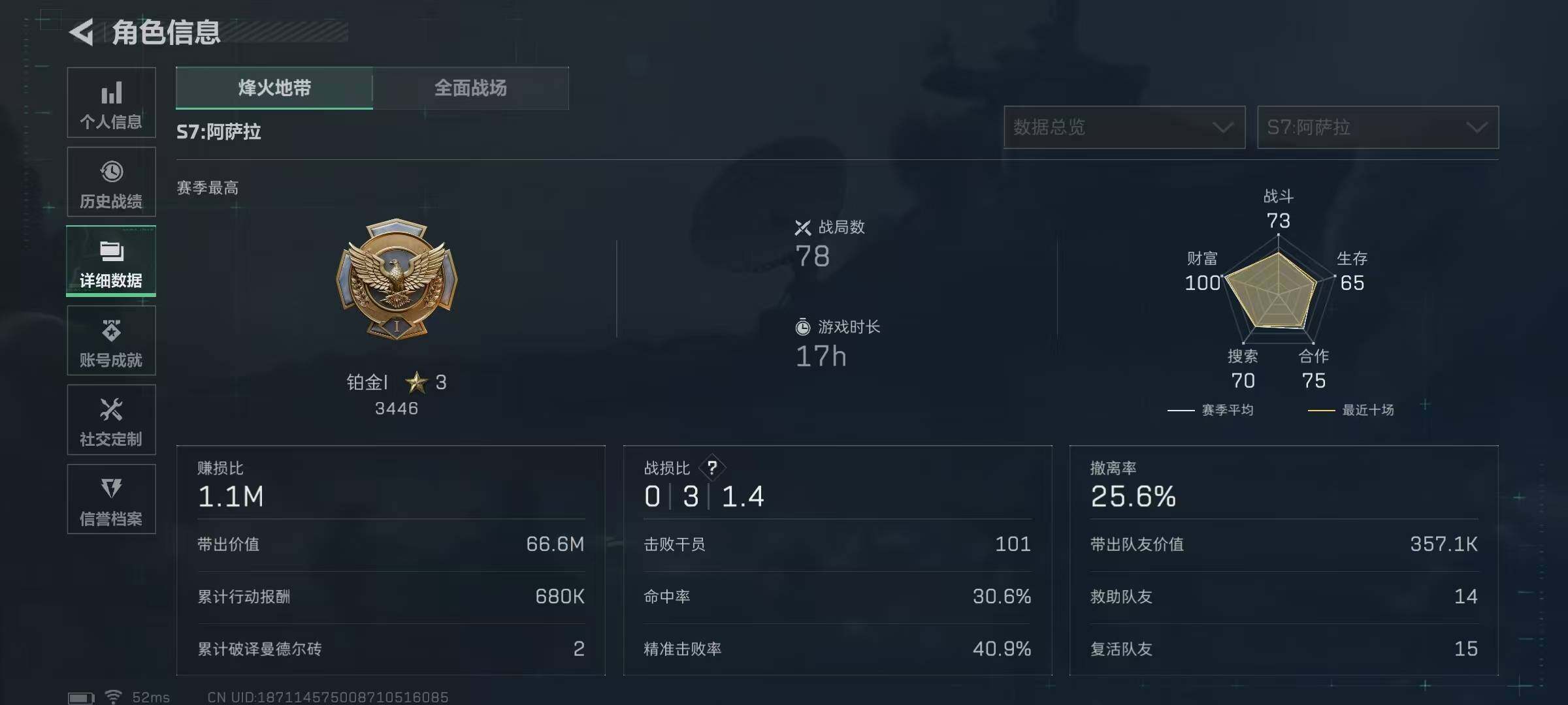 SJZEY391337三角洲行动账号详情图6