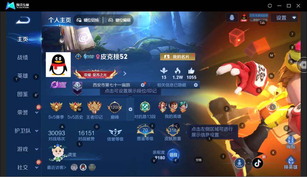 WZLE3454962王者荣耀账号详情图7