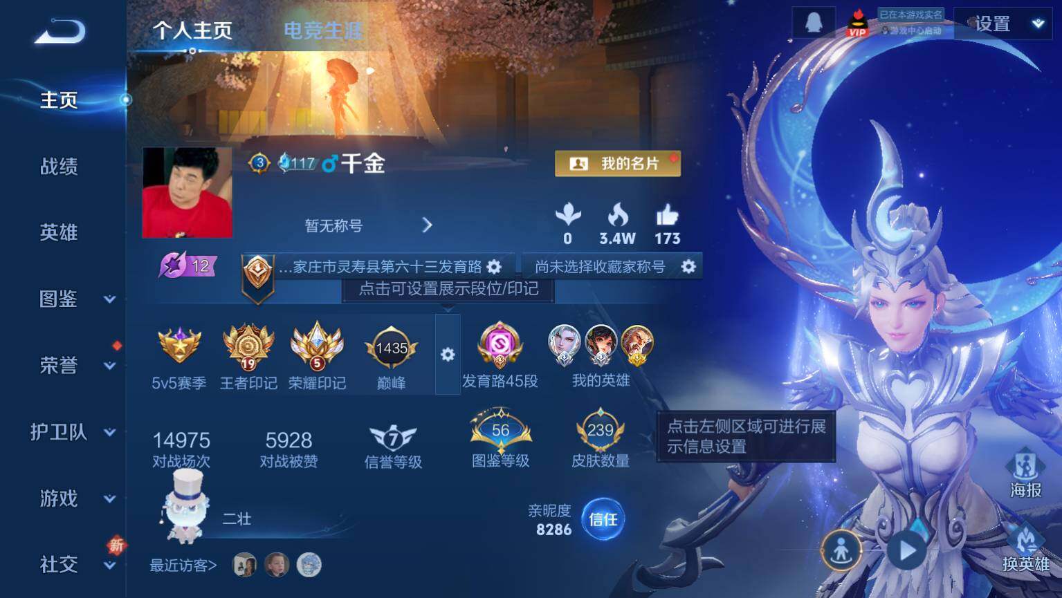 WZ03410200王者荣耀账号详情图3