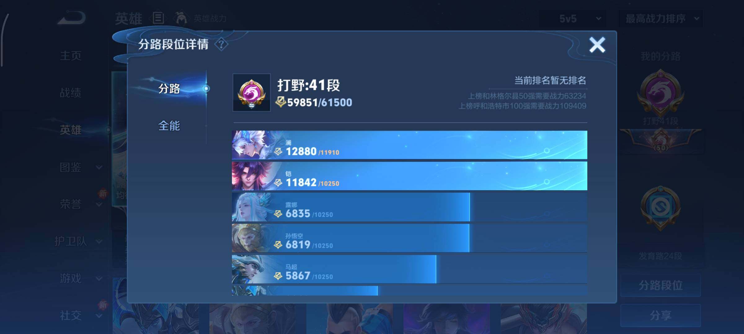 WZCMY3445460王者荣耀账号详情图6