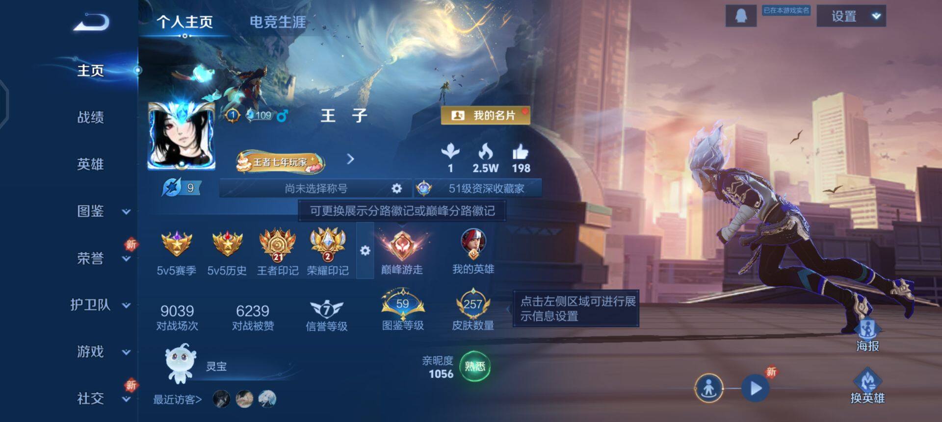 WZQM3445439王者荣耀账号详情图3