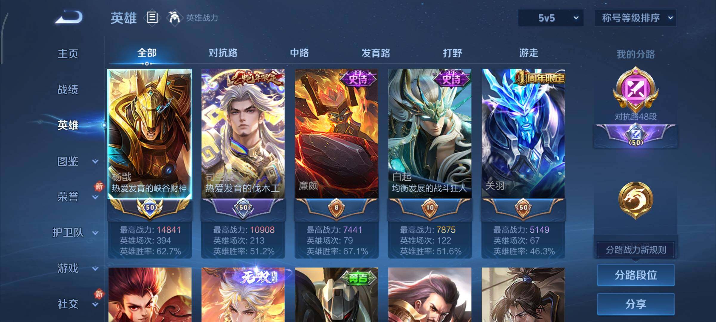 WZCMY3445547王者荣耀账号详情图3