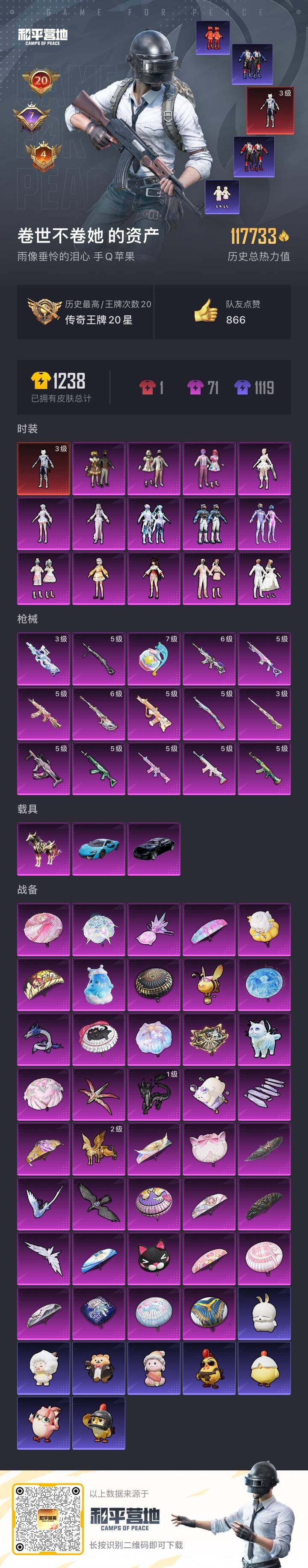 HPQM3437046和平精英账号详情图5 HPQM3437046和平精英账号详情图5