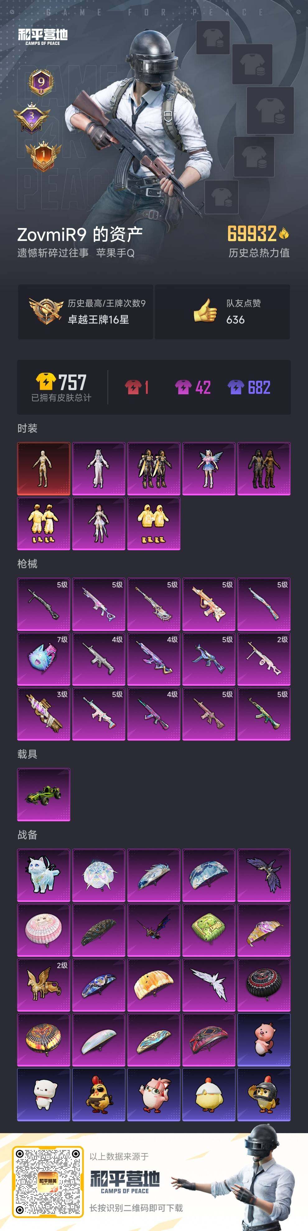 HPDN3437051和平精英账号详情图3