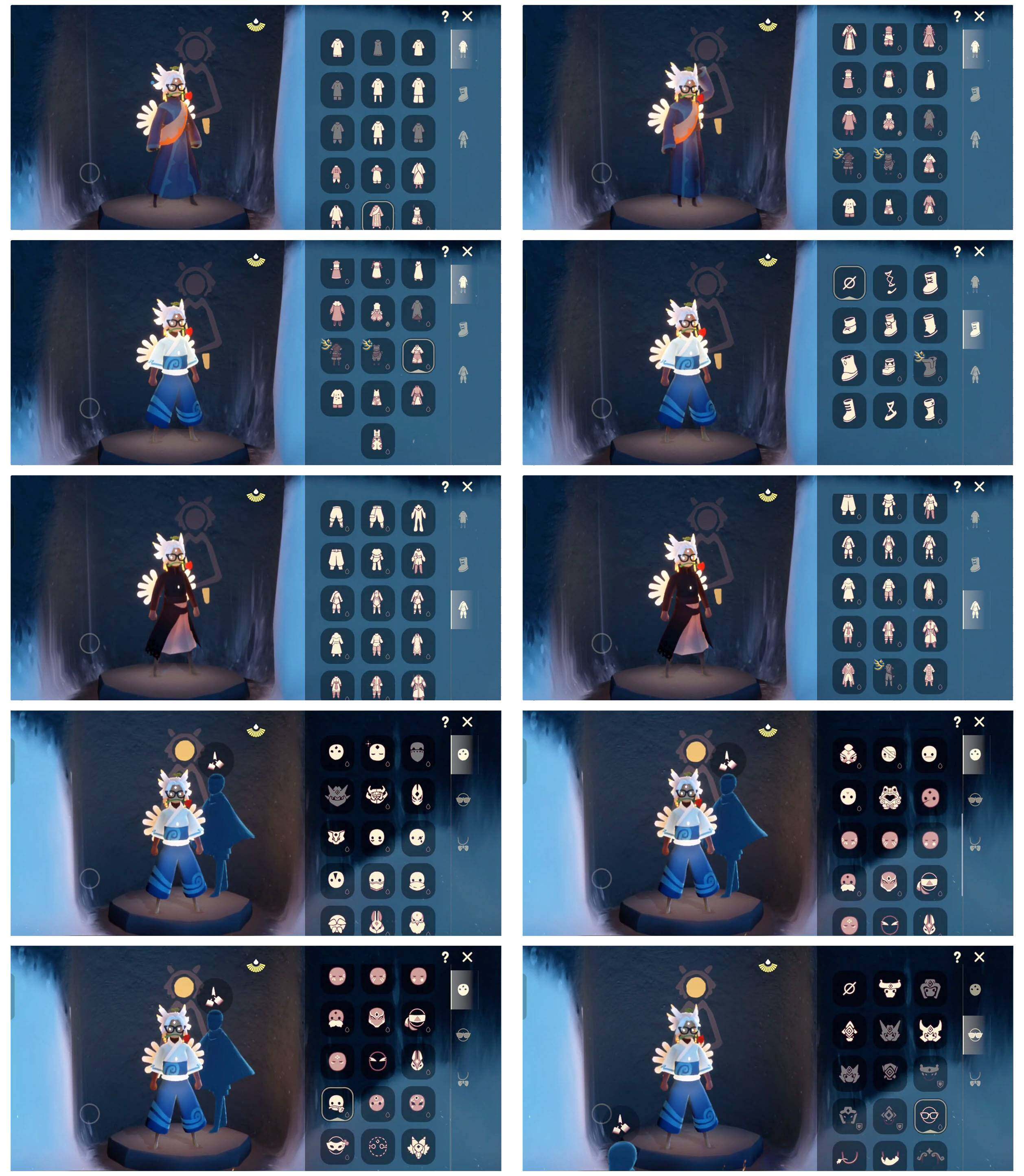 光遇账号安卓官服3季11翼妮妮长裙海洋武士裤三角钢琴武士裤虚荣盲僧眼罩绿丝带樱花斗篷高马尾详情看图，价格可刀
资源：蜡烛74    爱心 34   红烛19   翼11
已毕业地图：晨岛 
毕业季节： 拾光季 二重