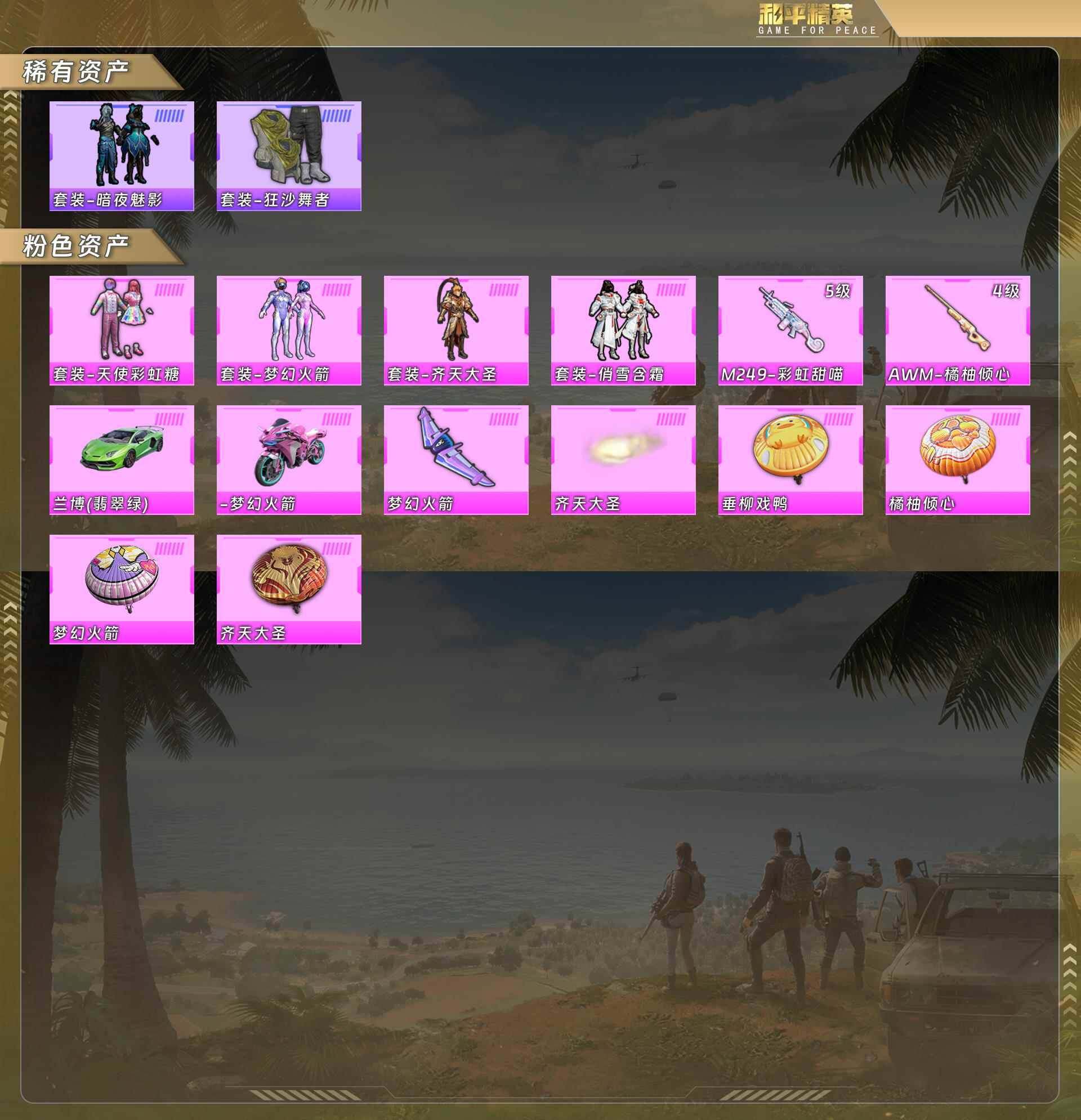 HPCMW478261和平精英账号详情图4