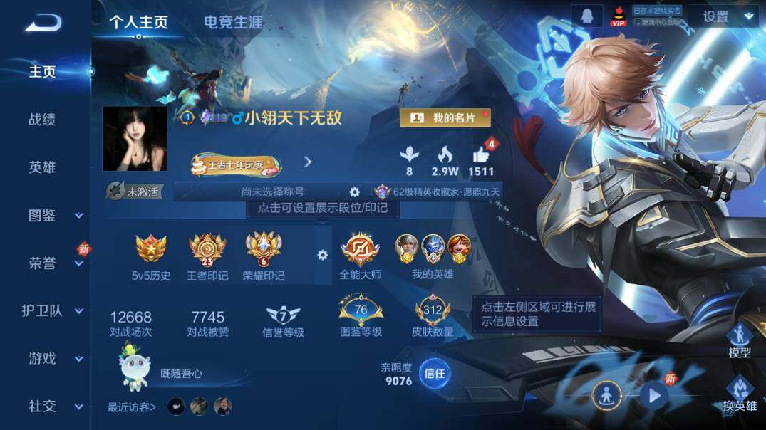 WZ03410231王者荣耀账号详情图8