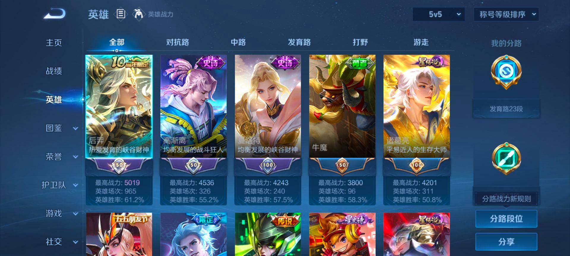 WZCMW3443786王者荣耀账号详情图3