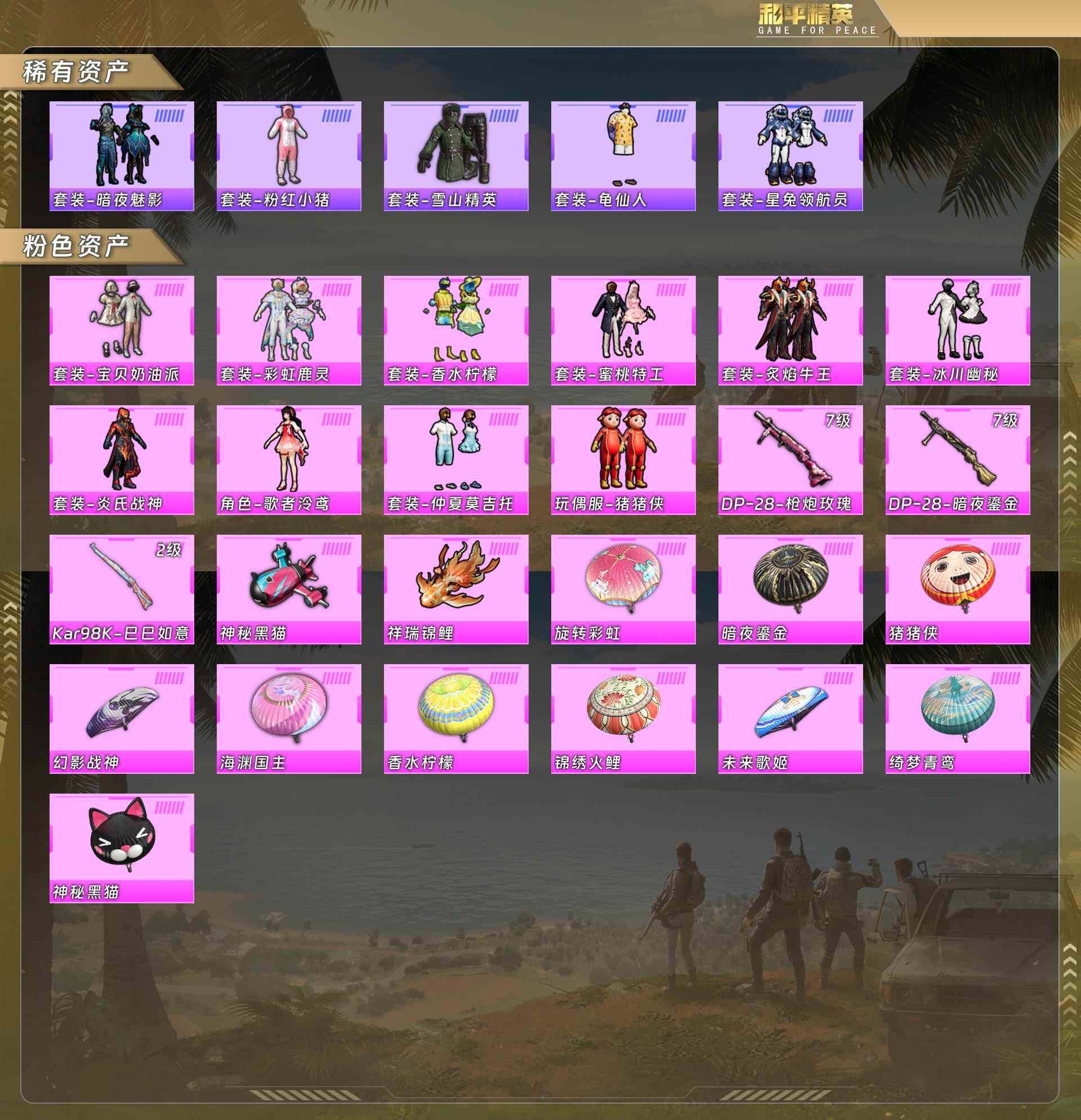 HPCMW478264和平精英账号详情图4