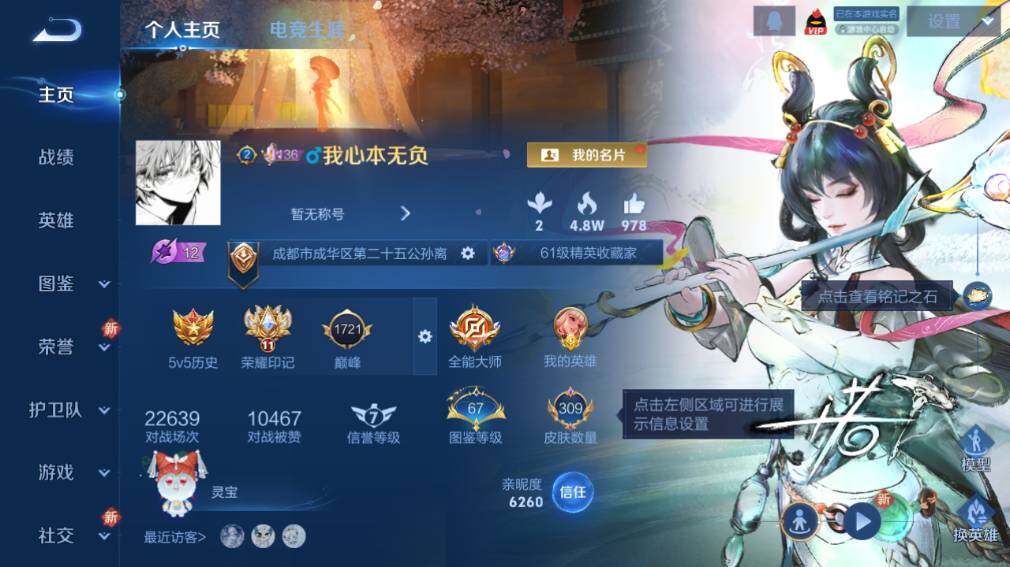 WZ03410234王者荣耀账号详情图9