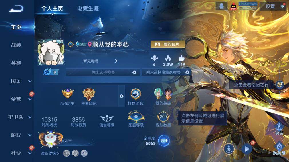 WZ03410238王者荣耀账号详情图4