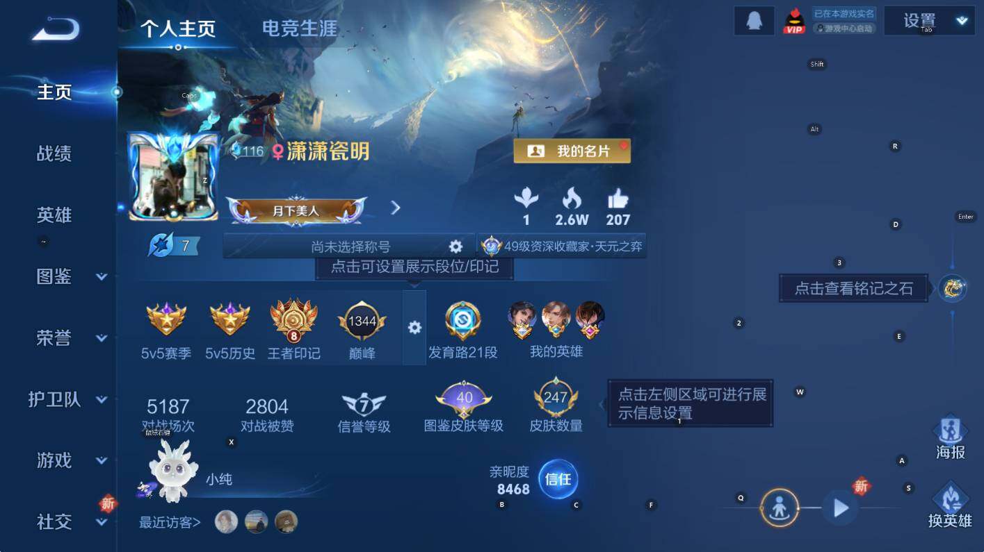 WZCMW3445055王者荣耀账号详情图8