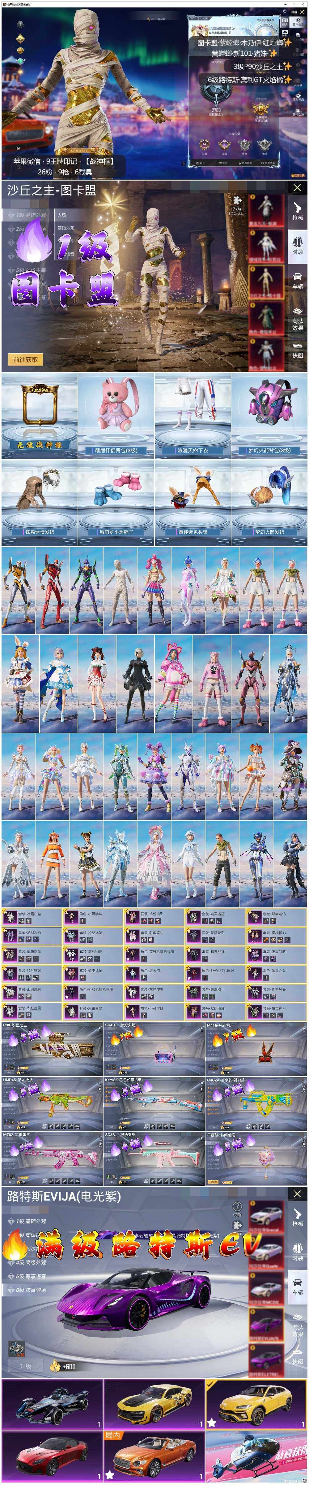 HPCMW3440767和平精英账号详情图2