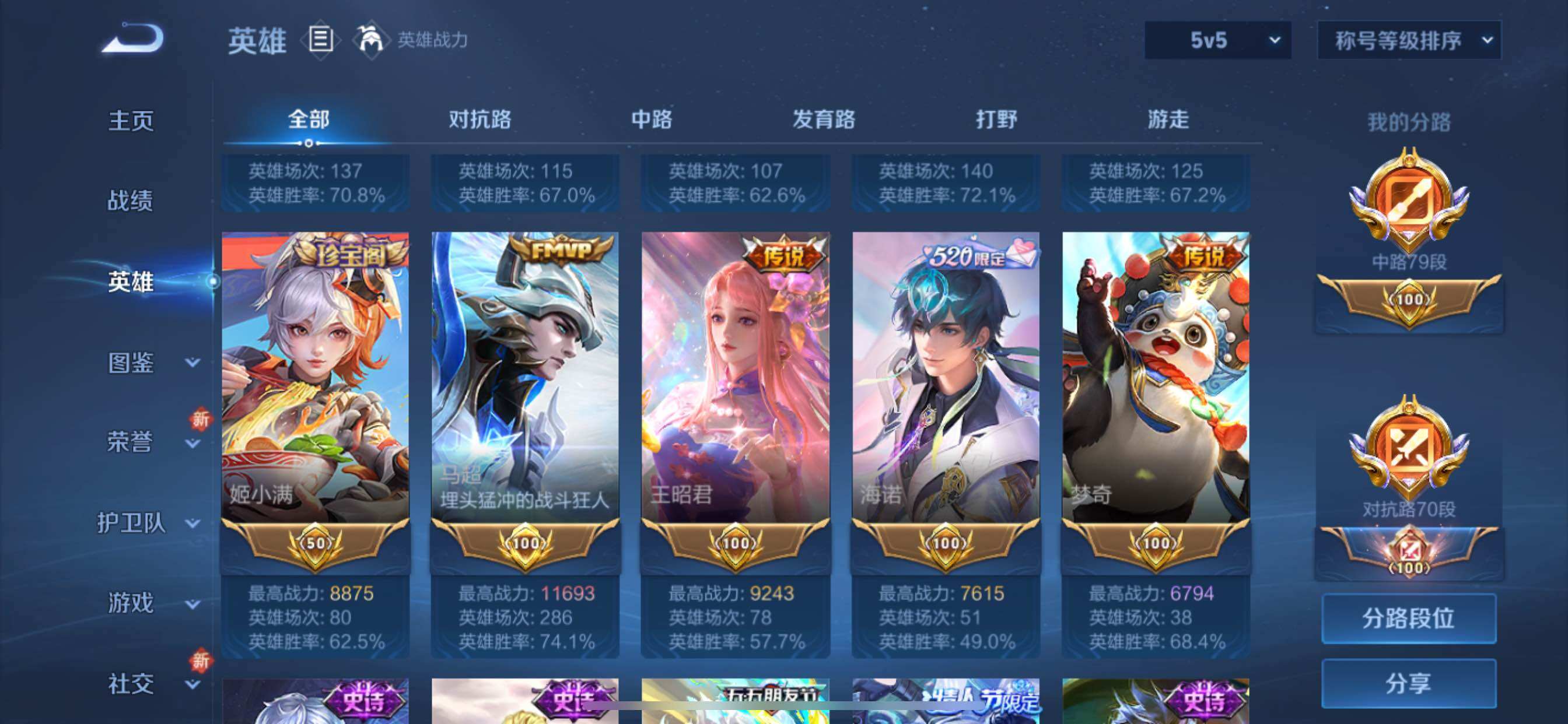 WZCMY3446889王者荣耀账号详情图8