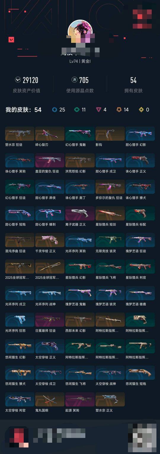 WWQQM330752无畏契约账号详情图4