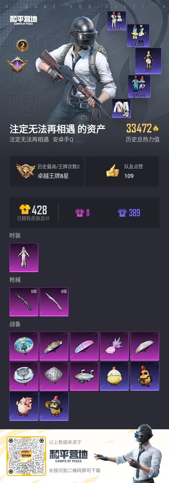 HPLX3440747和平精英账号详情图3