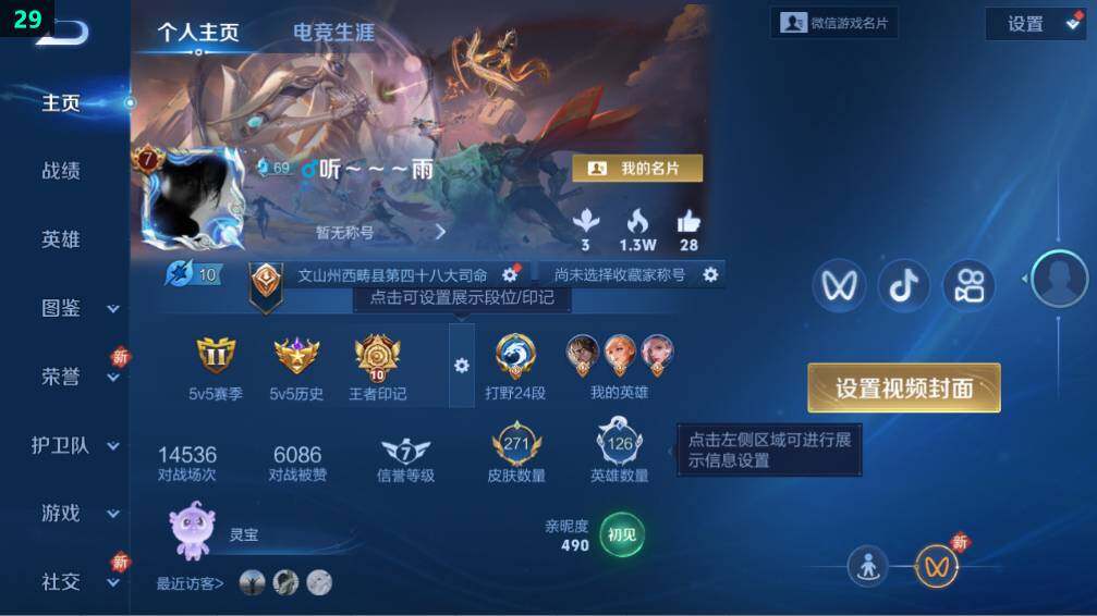 WZLE3451030王者荣耀账号详情图7