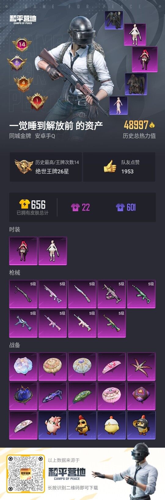 HPLX3440661和平精英账号详情图3 HPLX3440661和平精英账号详情图3