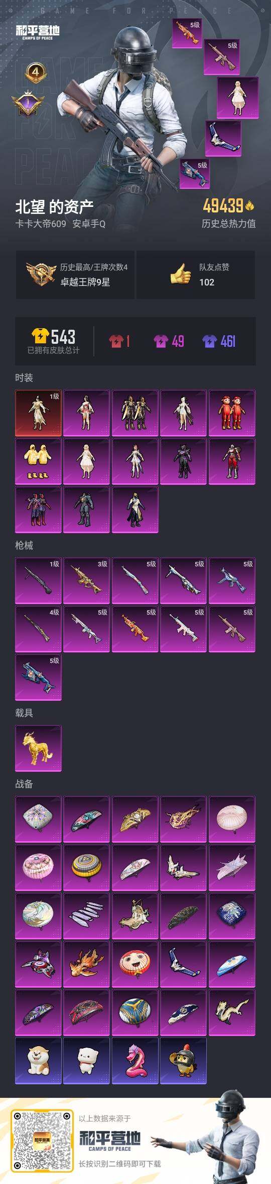 HPLX3440646和平精英账号详情图3 HPLX3440646和平精英账号详情图3