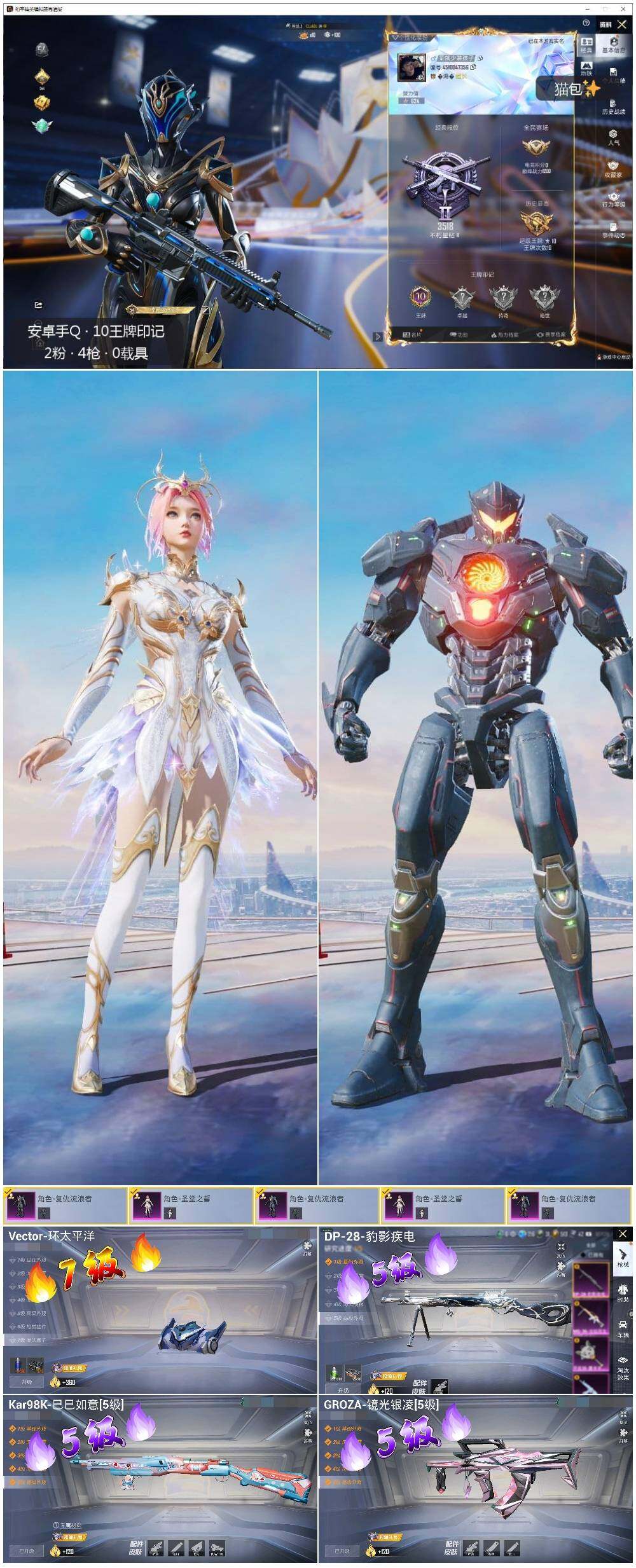 HPLX3440651和平精英账号详情图2